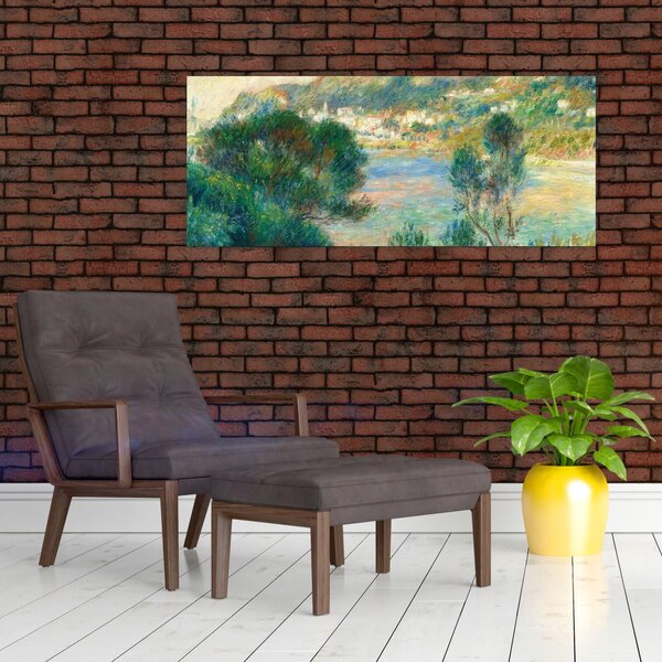 Slika - Auguste Renoir, View of Monte Carlo from Cap Martin, reprodukcije (120x50 cm)