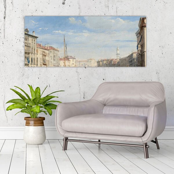 Slika - Richard Parkes Bonington, The Grand Canal, reprodukcije (120x50 cm)