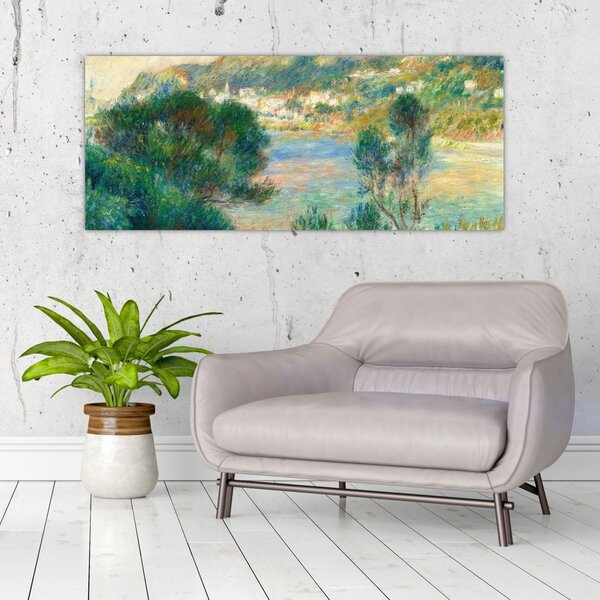 Slika - Auguste Renoir, View of Monte Carlo from Cap Martin, reprodukcije (120x50 cm)