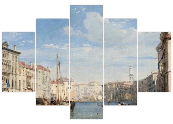 Slika - Richard Parkes Bonington, The Grand Canal, reprodukcije (150x105 cm)