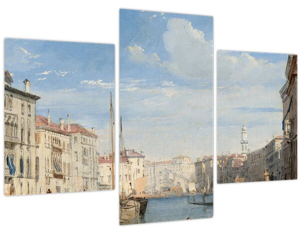 Slika - Richard Parkes Bonington, The Grand Canal, reprodukcije (90x60 cm)