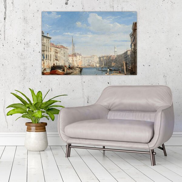 Slika - Richard Parkes Bonington, The Grand Canal, reprodukcije (90x60 cm)