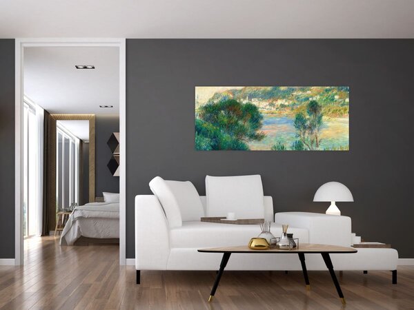 Slika - Auguste Renoir, View of Monte Carlo from Cap Martin, reprodukcije (120x50 cm)