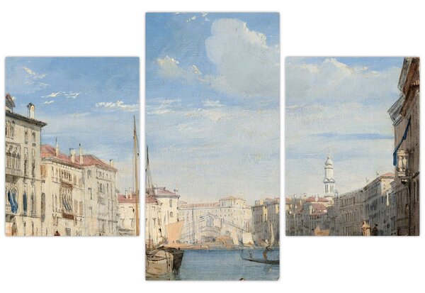 Slika - Richard Parkes Bonington, The Grand Canal, reprodukcije (90x60 cm)