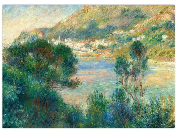 Slika - Auguste Renoir, View of Monte Carlo from Cap Martin, reprodukcije (70x50 cm)