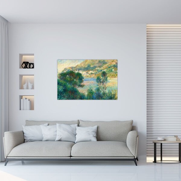 Slika - Auguste Renoir, View of Monte Carlo from Cap Martin, reprodukcije (90x60 cm)