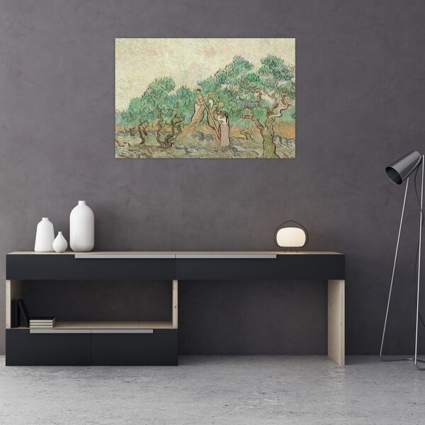Slika - Vincent van Gogh, The Olive Orchard, reprodukcije (90x60 cm)