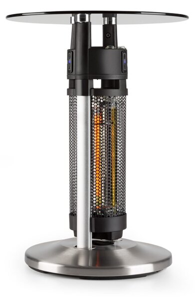 Blumfeldt Primal Heat 65, bistro stol, karbonski IR grijač, 1200W LED, 65 cm, staklo