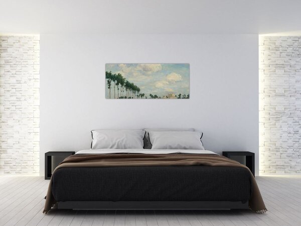 Slika - Johan Barthold Jongkind, The Towpath, reprodukcije (120x50 cm)