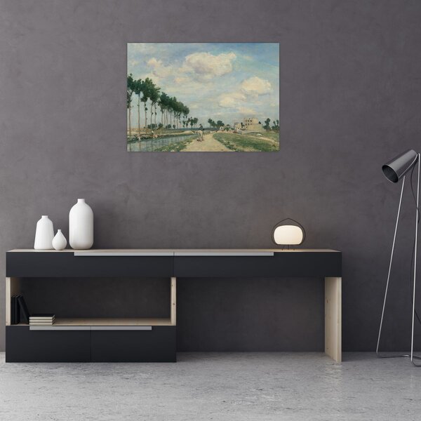 Slika - Johan Barthold Jongkind, The Towpath, reprodukcije (70x50 cm)