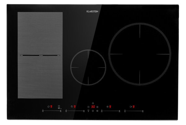 Klarstein Delicatessa 77 Hybrid, indukcijska ploča za kuhanje, 4 zone, 7000 W