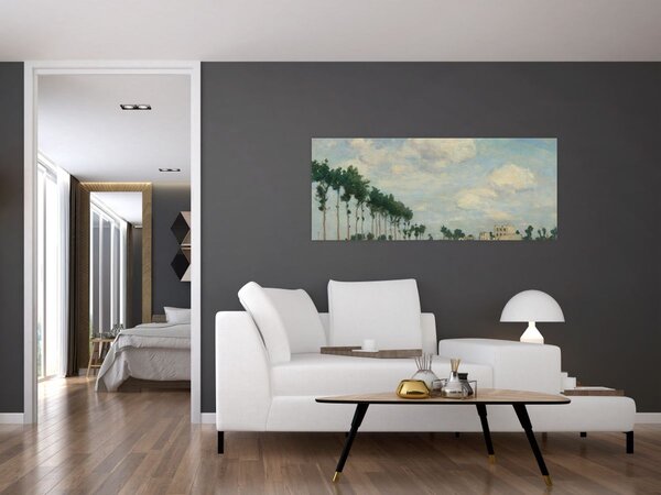 Slika - Johan Barthold Jongkind, The Towpath, reprodukcije (120x50 cm)