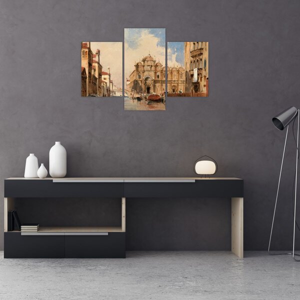 Slika - Jules-Romain Joyant, The Scuola di San Marco, Venice, reprodukcije (90x60 cm)