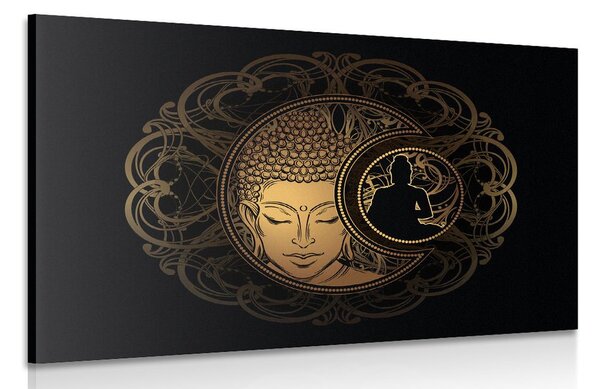 Slika Buddha i njegova snaga harmonije