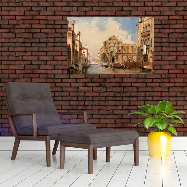 Slika - Jules-Romain Joyant, The Scuola di San Marco, Venice, reprodukcije (90x60 cm)