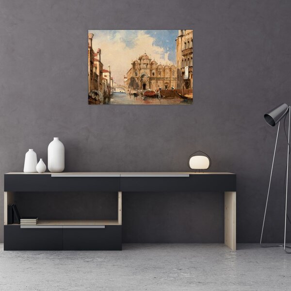 Slika - Jules-Romain Joyant, The Scuola di San Marco, Venice, reprodukcije (70x50 cm)
