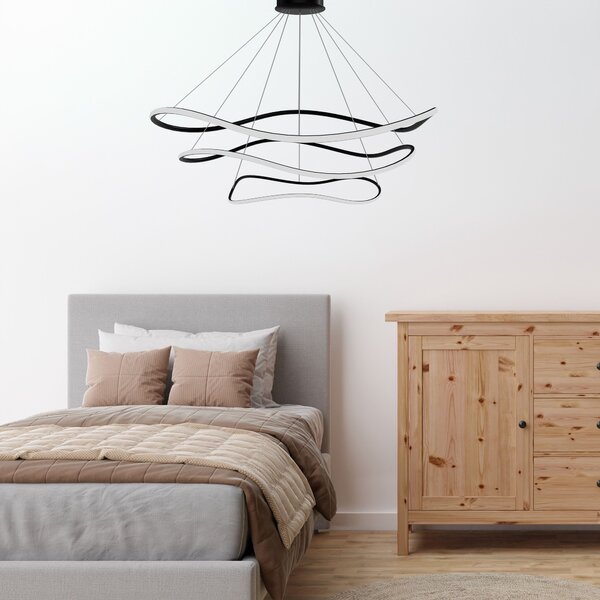 Viseća lampa LHJ016-CP3 CRNA