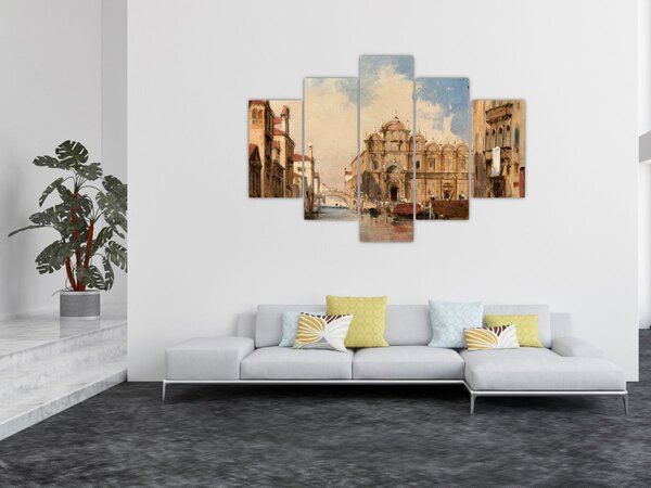 Slika - Jules-Romain Joyant, The Scuola di San Marco, Venice, reprodukcije (150x105 cm)