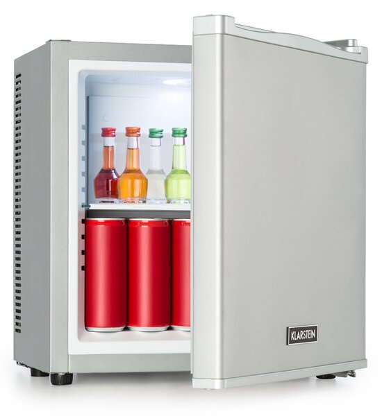 Klarstein Secret Cool, mini hladnjak, mini bar, 13L, energetska klasa G, 0d, srebrni