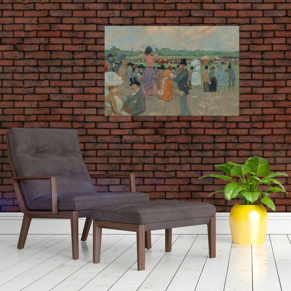 Slika - Jean-Louis Forain, The Races at Longchamp, reprodukcije (90x60 cm)
