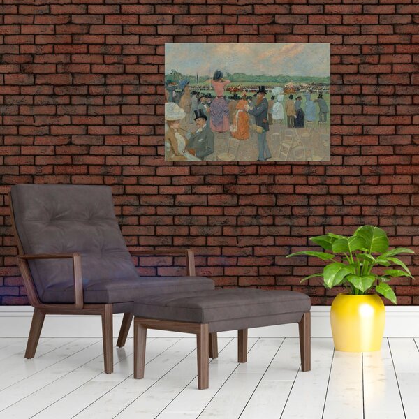 Slika - Jean-Louis Forain, The Races at Longchamp, reprodukcije (70x50 cm)