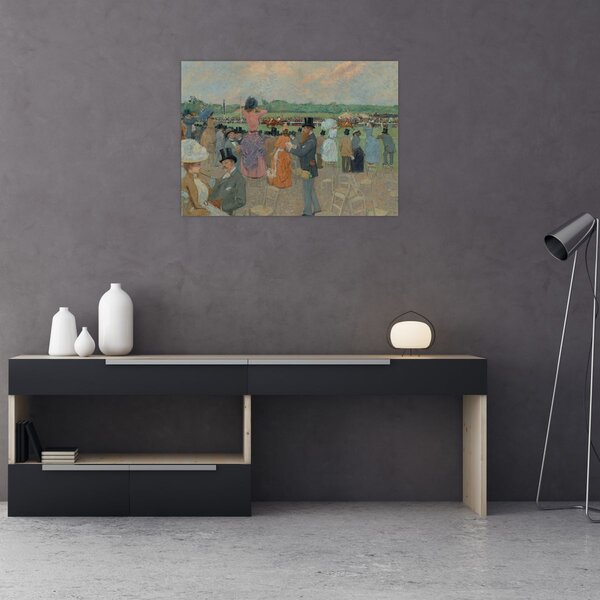 Slika - Jean-Louis Forain, The Races at Longchamp, reprodukcije (70x50 cm)
