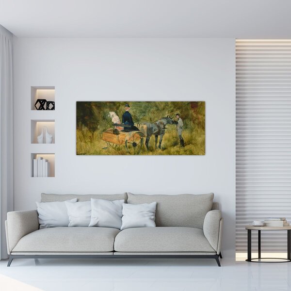 Slika - Henri de Toulouse-Lautrec, The Trap, reprodukcije (120x50 cm)