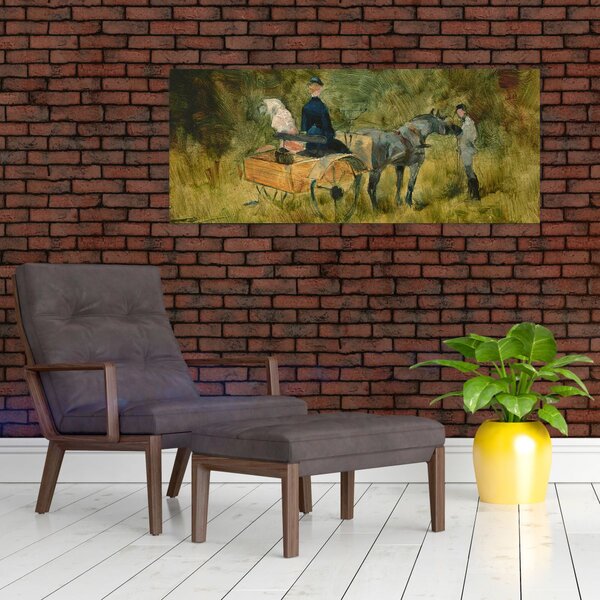 Slika - Henri de Toulouse-Lautrec, The Trap, reprodukcije (120x50 cm)