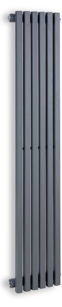 Besoa Delgado 120 x 25, radijator, 508 W, topla voda, 1/2", 4 – 10 m², sivi