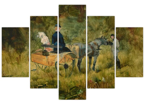 Slika - Henri de Toulouse-Lautrec, The Trap, reprodukcije (150x105 cm)