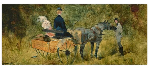 Slika - Henri de Toulouse-Lautrec, The Trap, reprodukcije (120x50 cm)