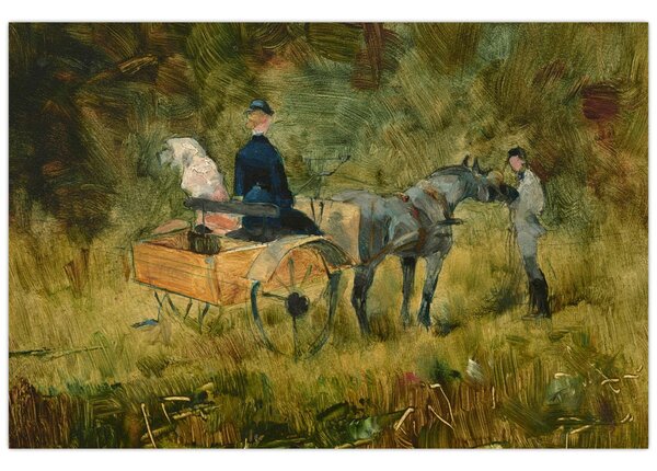 Slika - Henri de Toulouse-Lautrec, The Trap, reprodukcije (90x60 cm)
