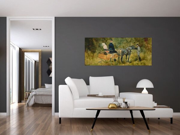 Slika - Henri de Toulouse-Lautrec, The Trap, reprodukcije (120x50 cm)