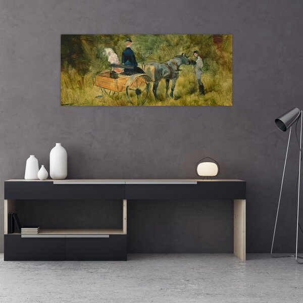 Slika - Henri de Toulouse-Lautrec, The Trap, reprodukcije (120x50 cm)
