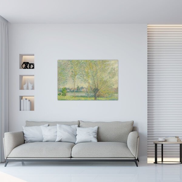Slika - Claude Monet, The Willows, reprodukcije (90x60 cm)