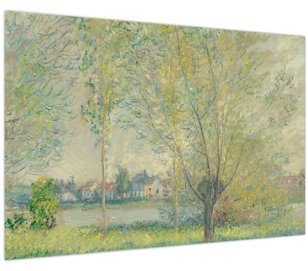 Slika - Claude Monet, The Willows, reprodukcije (90x60 cm)