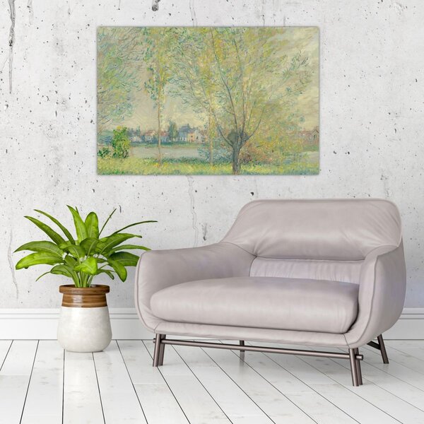 Slika - Claude Monet, The Willows, reprodukcije (90x60 cm)
