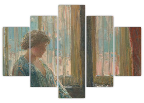 Slika - Childe Hassam, The New York Window, reprodukcije (150x105 cm)