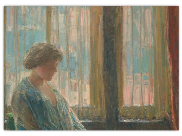 Slika - Childe Hassam, The New York Window, reprodukcije (70x50 cm)