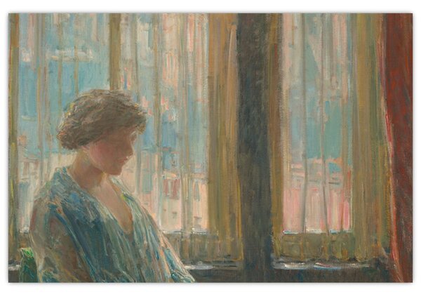 Slika - Childe Hassam, The New York Window, reprodukcije (90x60 cm)