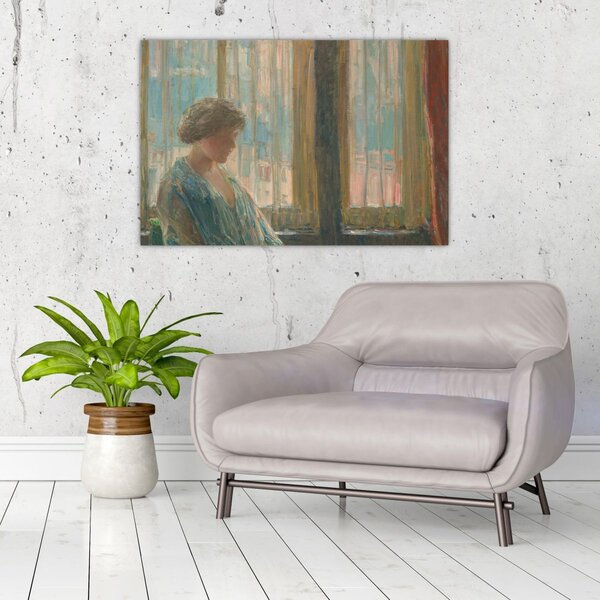 Slika - Childe Hassam, The New York Window, reprodukcije (90x60 cm)