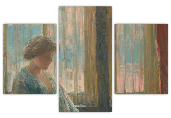 Slika - Childe Hassam, The New York Window, reprodukcije (90x60 cm)