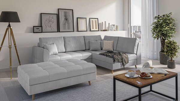 Sivi tabure Ariella – Ropez