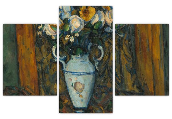 Slika - Paul Cézanne, Vase of Flowers, reprodukcije (90x60 cm)