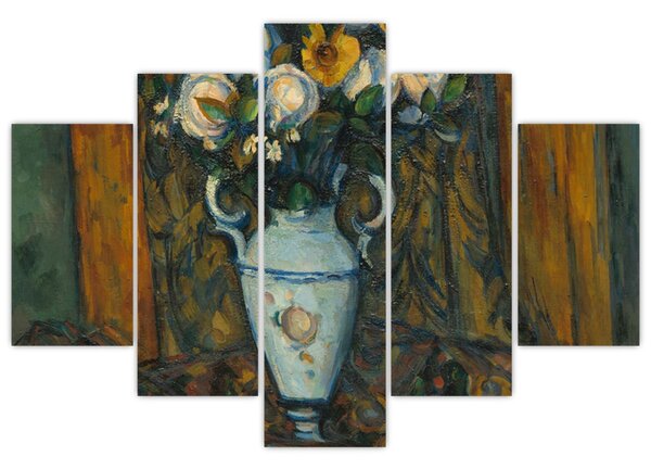 Slika - Paul Cézanne, Vase of Flowers, reprodukcije (150x105 cm)