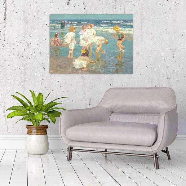 Slika - Edward Henry Potthast, A Holiday, reprodukcije (70x50 cm)