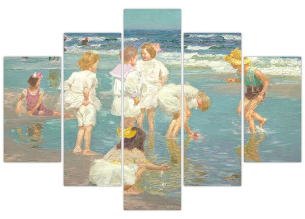 Slika - Edward Henry Potthast, A Holiday, reprodukcije (150x105 cm)