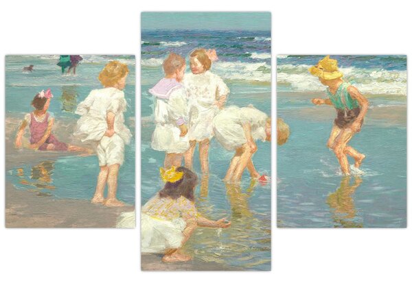 Slika - Edward Henry Potthast, A Holiday, reprodukcije (90x60 cm)