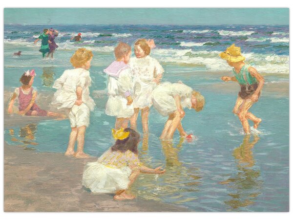 Slika - Edward Henry Potthast, A Holiday, reprodukcije (70x50 cm)