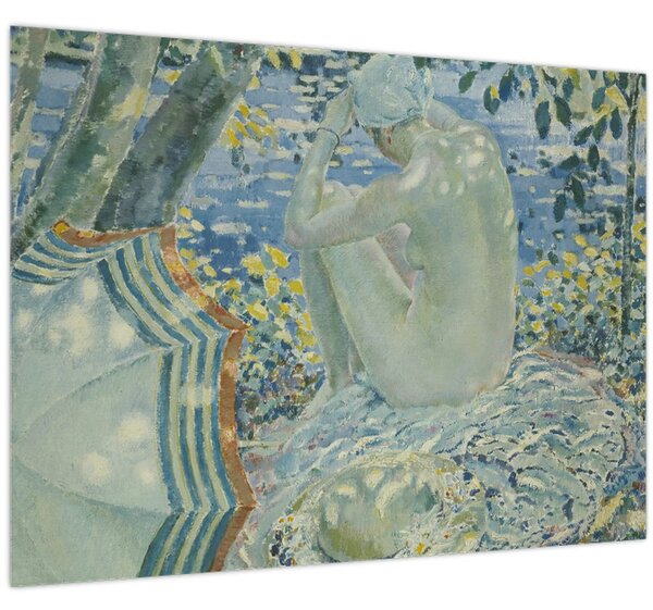 Slika - Frederick Carl Frieseke, On the Bank, reprodukcije (70x50 cm)